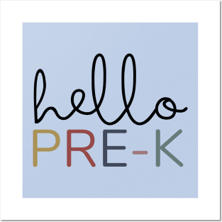 HELLO PRE-K Posters and Art